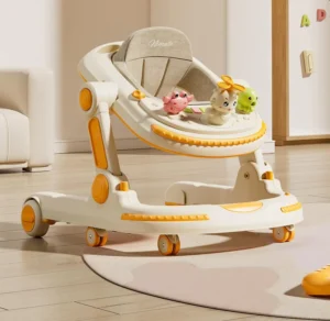 Baby Walker for Toddlers Multi Functional Walking Assistant with Anti Tip Design Suitable for 6 18 Months