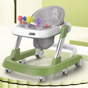 Baby Walker with Music and Light Learn to Walk Cart Foldable and Portable
