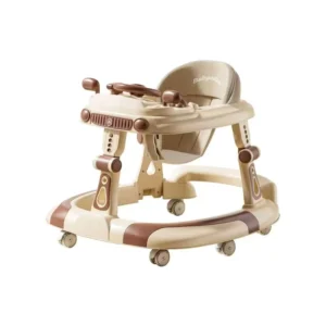 Baby Walker with Wheels Adjustable Heights for Boys Girls Babies Infant Toddler Walker