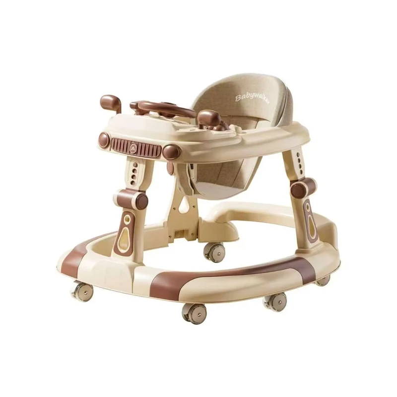 Baby Walker with Wheels Adjustable Heights for Boys Girls Babies Infant Toddler Walker