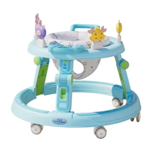 Baby Walker with Wheels Portable Foldable Baby Activity Walker for Boys and Girls 6 Months+