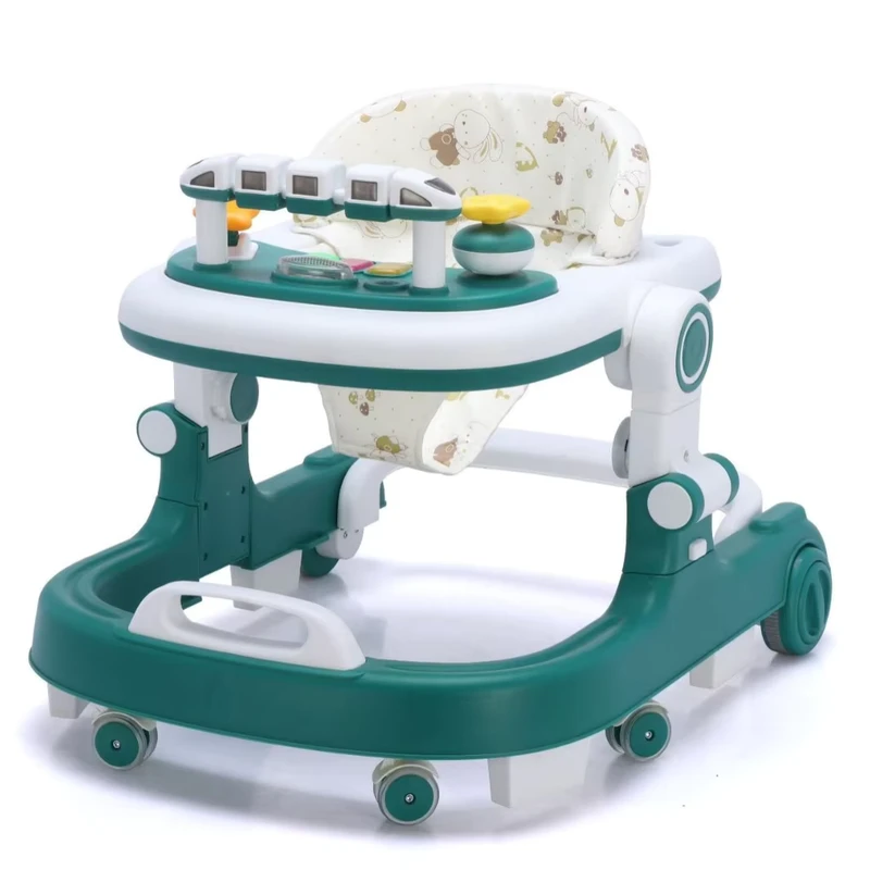 Baby Walker with Wheels and Seat 4 in 1 Learning Baby Walker Sit to Stand Learning Walker Kids