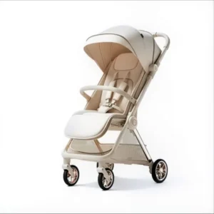 Baby and Toddler Stroller with 2 Way Car Seat Aluminum Alloy Frame Foldable for 0-3 Years Old