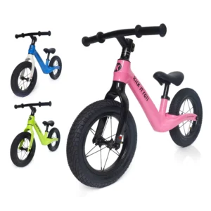 Balance Bike Bicicleta De Equilibrio Magnesium Alloy Kids Balance Bike with Rubber Pneumatic Tire