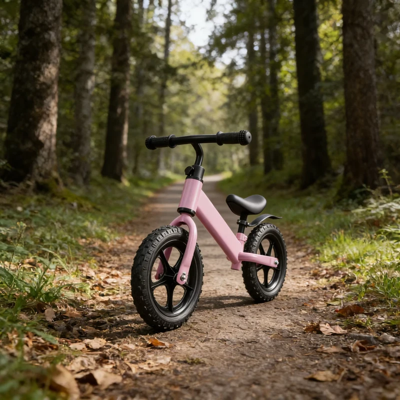 Balance Bike Convertible & Balance Bicycle with Quick-Fold System for Compact Storage and Portability