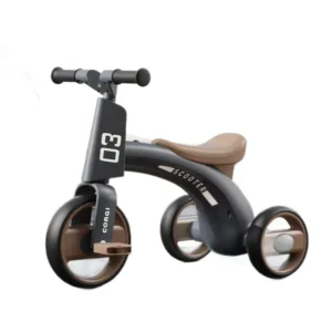 Balance Car Outdoor and Indoor Foot Kids Scooter 3 Wheels Cars Toys Children Balance Bike Sliding Music Balance Car for Kids