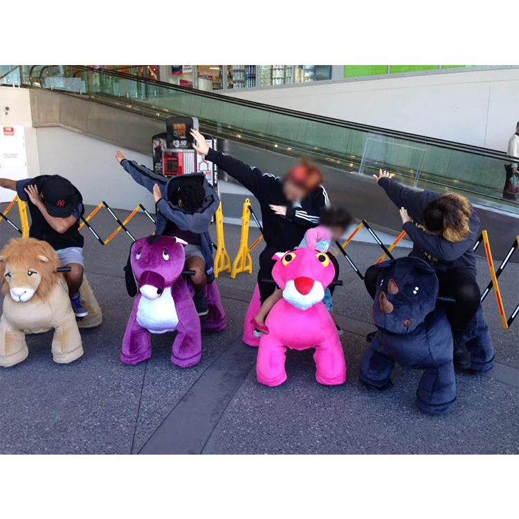 Battery Operated Barking Walking Animals with Music and LED Light for Children