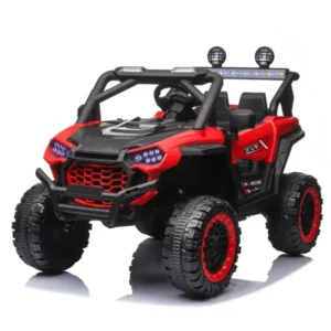 Battery Operated Electric Ride On Car for Kids 2 to 4 Years Plastic Push Handle with 4 Wheels for Kids