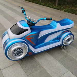 Battery Operated Plastic Bumper Car for Kids Indoor Outdoor Ride 100-500kg Capacity for Shopping Malls Adventure Parks
