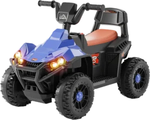 Battery Powered Plastic Ride On Car Children’s Beach Buggy for 2 to 4 Years with Lights and Music