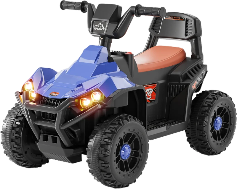 Battery Powered Plastic Ride On Car Children's Beach Buggy for 2 to 4 Years with Lights and Music