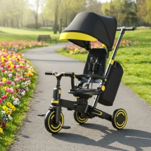 Best Selling 3 Wheel Baby Tricycle Toys New Model steel Frame Kids Tricycle for Baby Boy 10inch Front Wheel Toddler Trike