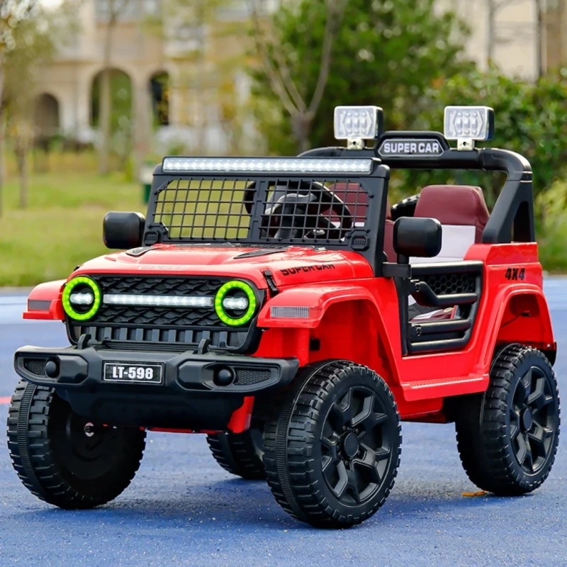 Best Selling Children's Electric Ride On Car Remote Control Toy Vehicle with 12V Battery Outdoor Play Car for Boys Girls