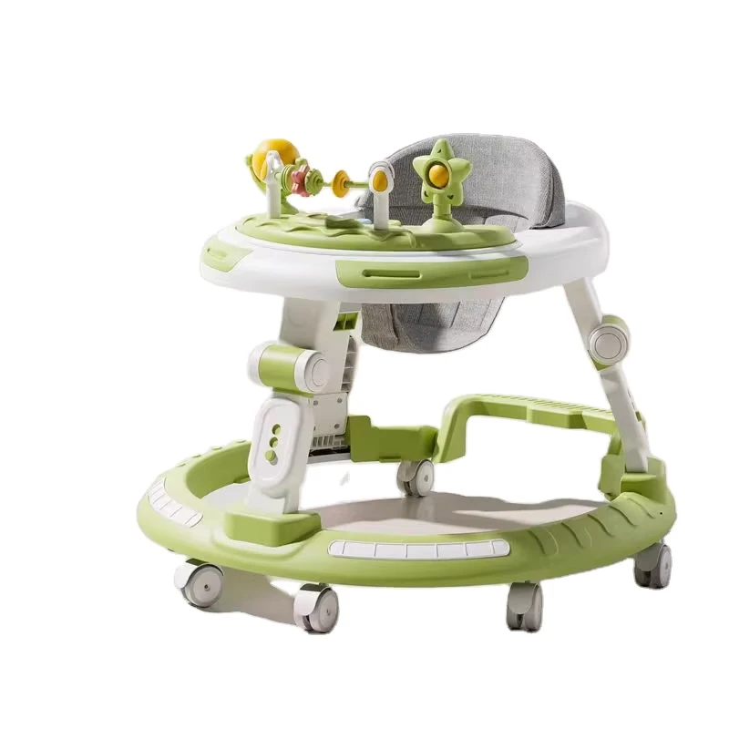 Best Selling Folding Baby Walker with Music Toys Removable Features Adjustable Frame for 0 3 Years for Baby
