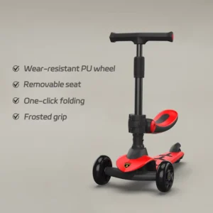 Best Selling High Quality New Design Multi Colors Flexible Kick Scooter Scooter Baby Three in One Kick Kids Scooter