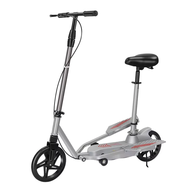 Big 200mm Adult Foot Pedal Foldable 3 in 1 Kids Scooter Two Wheel Kids Kick Pedal Scooter with Led Lights for Kid