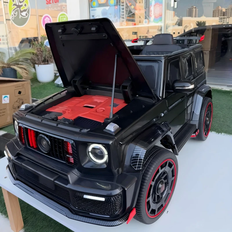 Big Size Arrival Remote Controlled 4-Wheel Electric 12V*12AH Car for Kids Power Battery Plastic Material Ride on Car Toy