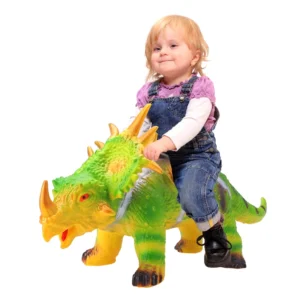 Big Size Simulation Ride on Dinosaur Toy Animals Sets Kids with Sounds