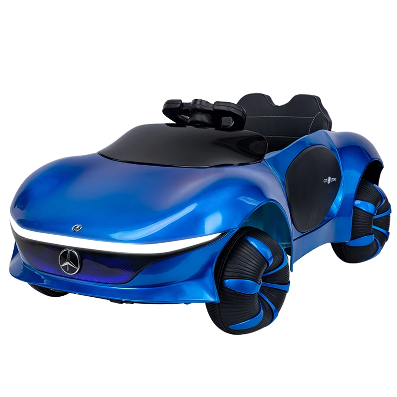 Blue Factory Direct Battery Powered Electric Ride On Cars for Kids with Remote Control