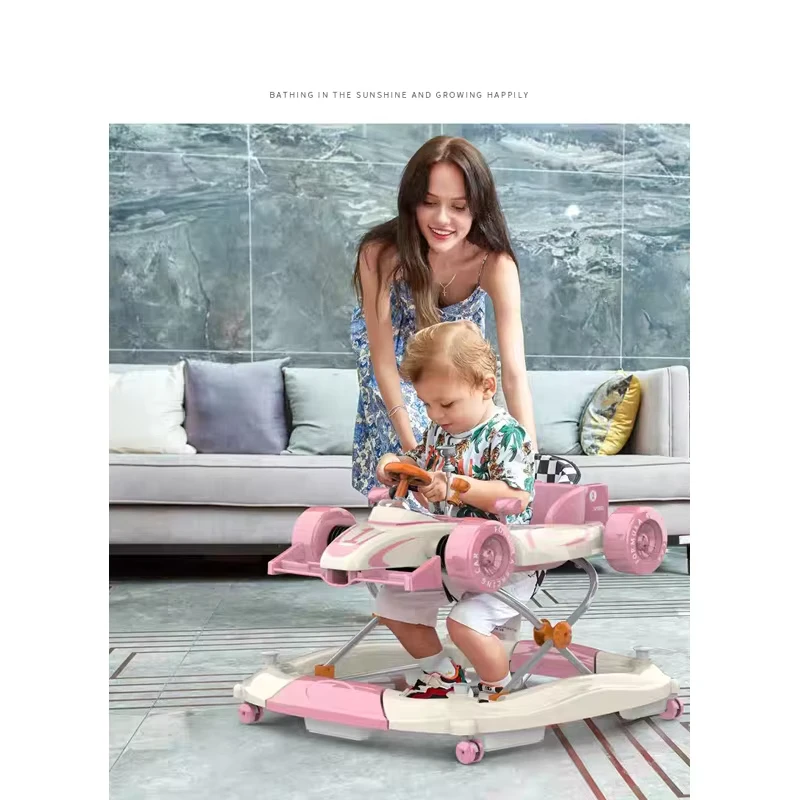 Boy Push Baby Walker 3 in 1 with Wheels Music