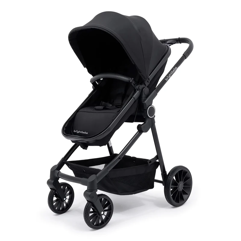 Brightbebe Luxury Aluminum Alloy Travel Stroller 3 in 1 Multifunction Travel System Baby Stroller Carriage Pushchair