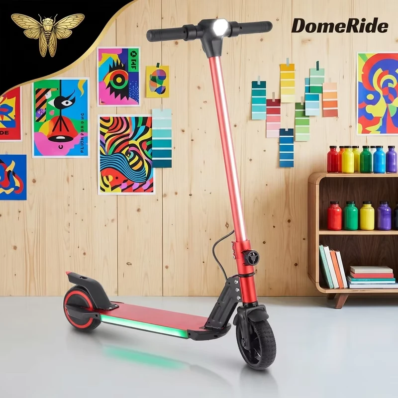 CE Certification Source Factory Children's Electric Scooter 150W 6.5 Inch LED Screen All Aluminum Alloy 18km h 70KGS
