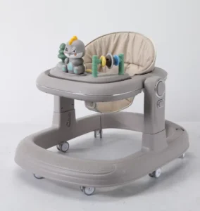 CE Certified Andadores Para Bebes Baby Walker Tricycle Multifunctional Ride On Car with Silent Wheels