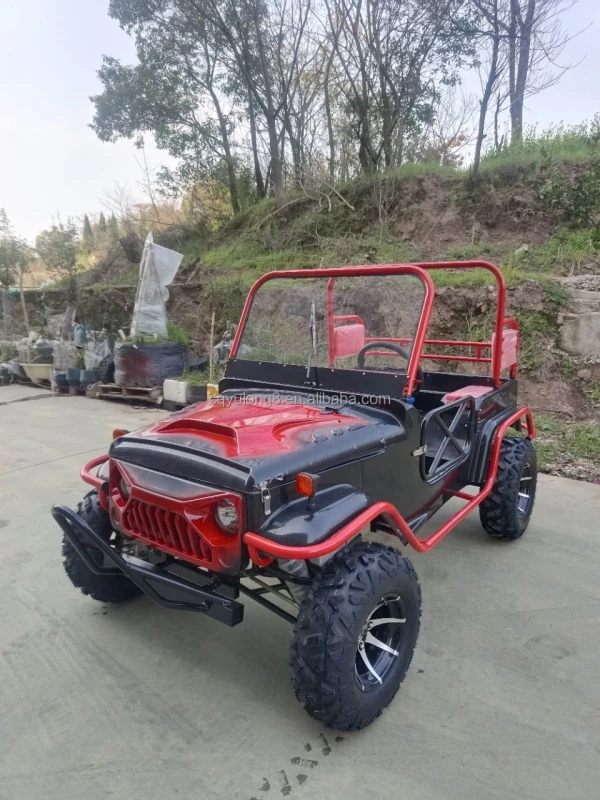 CE Four Wheeler UTV 2 Seats 4 Seats Buggy Car 4WD 4x4 200cc 300cc 350cc 1000cc Go Karts UTV Golf Carts Jeeps for Adults