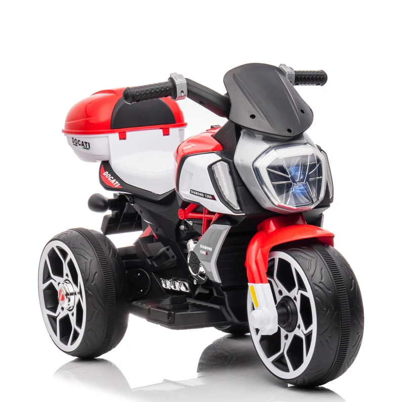 CPC Certified Plastic Ride On Car with 6V7Ah Battery and 380*2 Motor for Ages 2-7