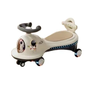 Car for Kids Swing Car Ride on Toy with LED Flashing Wheels No Batteries Uses Twist Turn Wiggle Movement to Steer