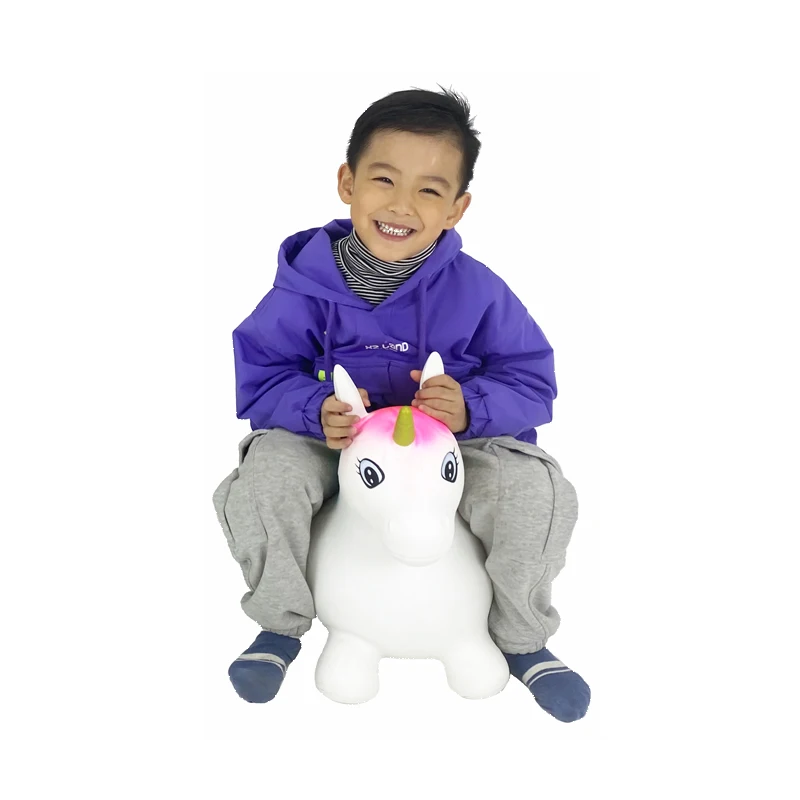 Cartoon Animal Ride On Toy Inflatable Jumping Hopper