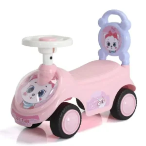 Cartoon Baby Sliding Walker Custom Push Ride on Cars Girl Boys BB Steering Wheel Toy