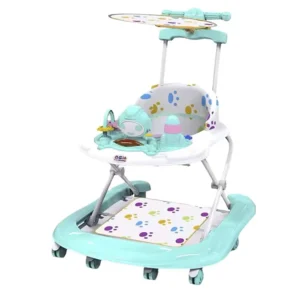 Cartoon Outdoor Baby Activity Walker 3 in 1 Walking Toy Cart