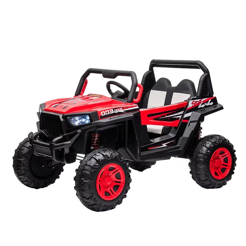 Ce Certified Kids Electric Ride On Car 4x4 Big 2 Seaters UTV Off Road Plastic Outdoor Electric Toy Cars for Kids to Drive