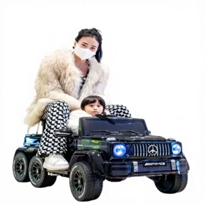 Child Battery Operated Four Wheel Electric Plastic Ride on Toy Car Without Remote Popular Luxurious for 1-3 Years Old Kids Drive