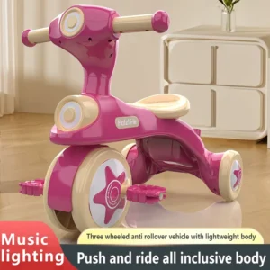 Child Toddler Plastic Tricycle 3 Wheels Trike Bike for Kids 1 4 Years Old