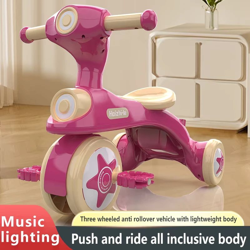 Child Toddler Plastic Tricycle 3 Wheels Trike Bike for Kids 1 4 Years Old