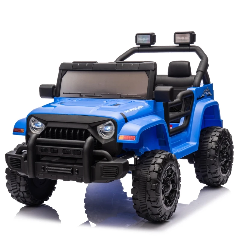 Children 12V Rechargeable Battery Powered Plastic 2 Seater Ride-On Electric Car with Remote Control