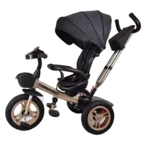 Children 4 in 1 Tricycle Bike Kids Ride on Trike Bicycle New Fashion 2-6 Years Kids Tricycles Baby Tricycle with Music and Light