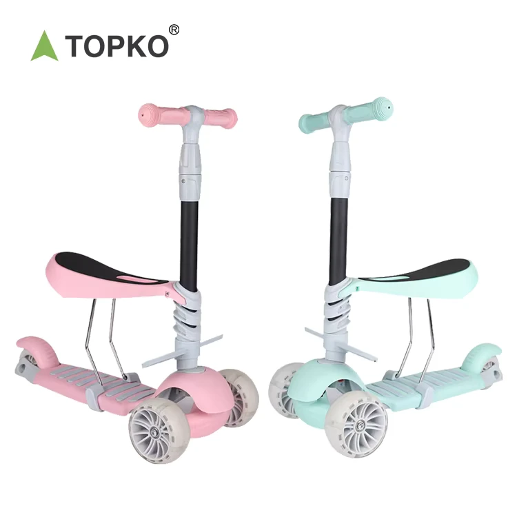 Children Aluminum Scooter with PU Flash Wheel Kids Scooter