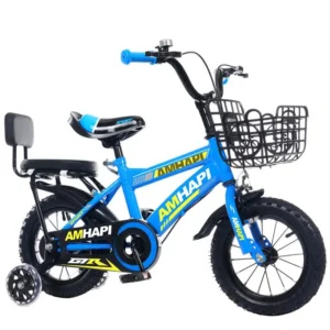 Children Bicycle with Training Wheel for 8 Years Old Child 16inch Children Bicycle Kids Bike with Weaving Basket