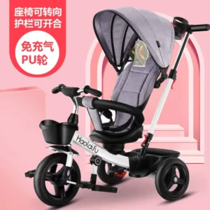 Children Bike Umbrella Tricycle Kids Kids 3 Wheel Tricycle With Push Bar Balance Bicycles Ride on Toys Car Kids Tricycle