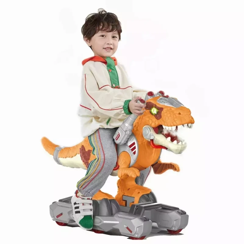 Children Electric Car Free Wheel Dinosaur Children Car
