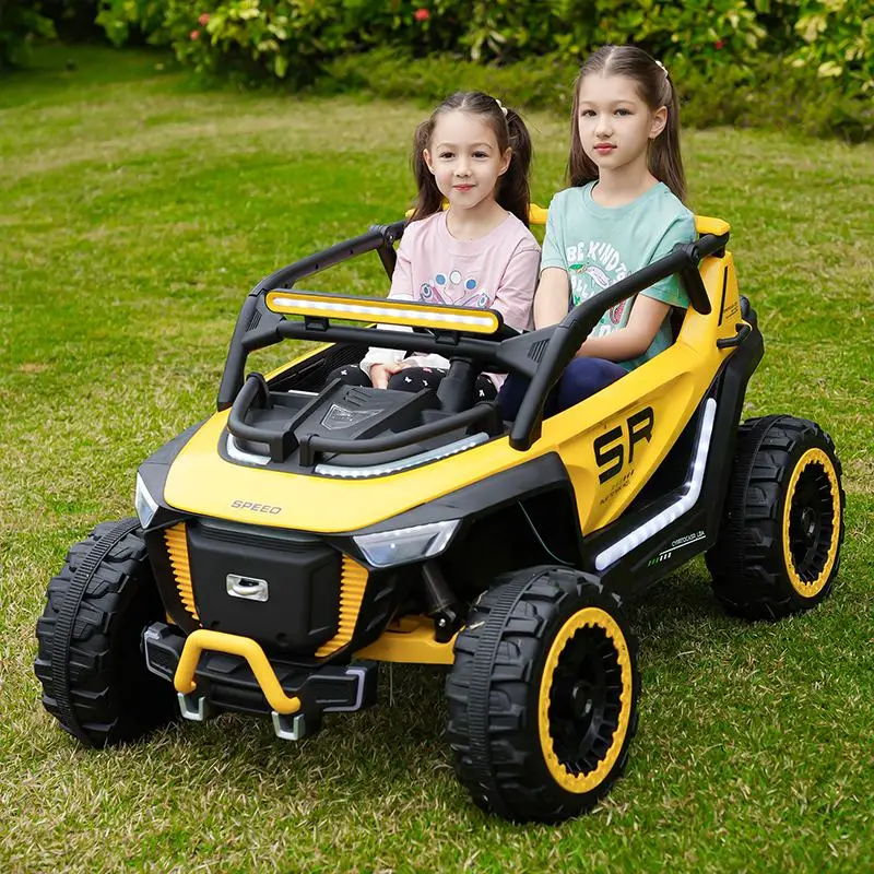 Children Electric Ride-On Buggy Toy Car 12V 10Ah Heavy Duty Battery Kids UTV with Four 550 Motors
