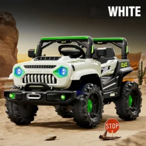 Children Electric Ride-On Off-Road Vehicle with 10A Circuit Protection 6V7000ma Battery Kids Car with App Control