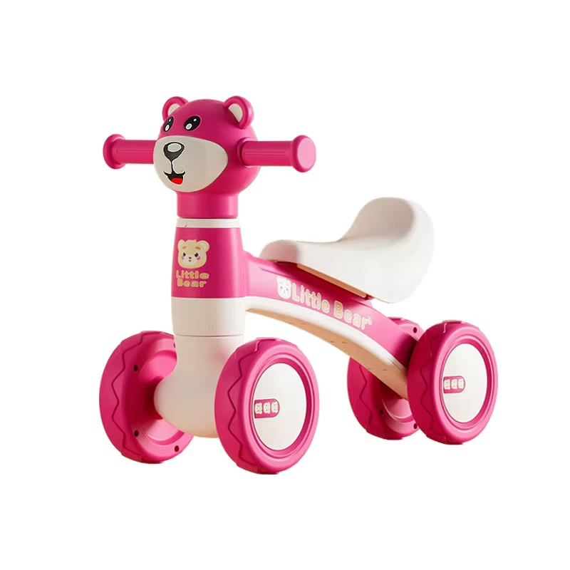 Children Four Wheels Sliding Car with Light and Music for Toddler Ages 1 3 Kids Foot to Floor Ride on Push Car En71 CE ASTM Gcc