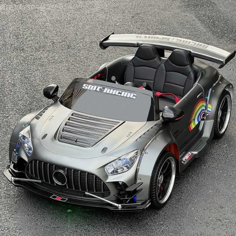 Children Kids Car 2 Seater Electric Drift Kart 24V 4 Engine Battery Toys for Ride On Electric Car Kids With Parental Remote