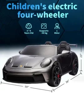 Children Ride on Car Electric 12v Battery for Kids 4 Seater Electriccar Electric Cars for Children Mercedes
