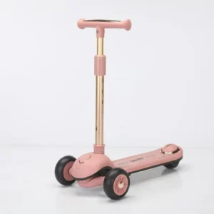 Children Scooter With LED Light Music Foldable Convenient Storage Kids Kick Foot Scooter