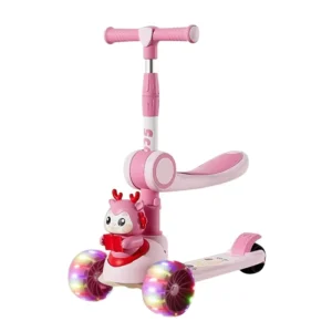 Children Scooter for Kids New Design High Quality Adjustable 3 Wheel Kids Kick Scooter With Seat